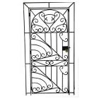 Reja de doble marco para puerta Reja de doble marco para puerta