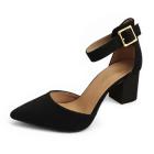Zapatos de tacón 5 cm (color negro Talla: 11)